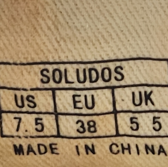 Soludos Blue White Embroidered Espidril Mule Flats Beach Boho Size 7.5 - Picture 8 of 10